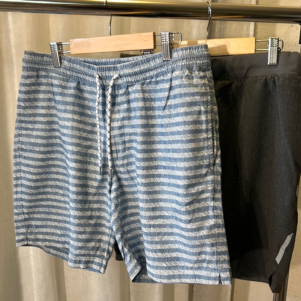 Bonobos medium blue and Champion gray Large